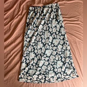 Floral Midi Skirt